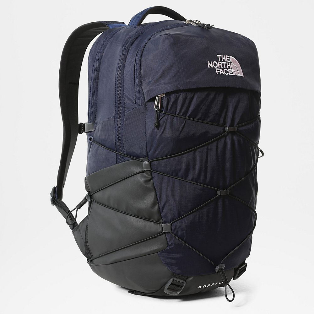 The North Face Backpacks Mens Australia - The North Face Borealis Navy / Black (APM-740639)